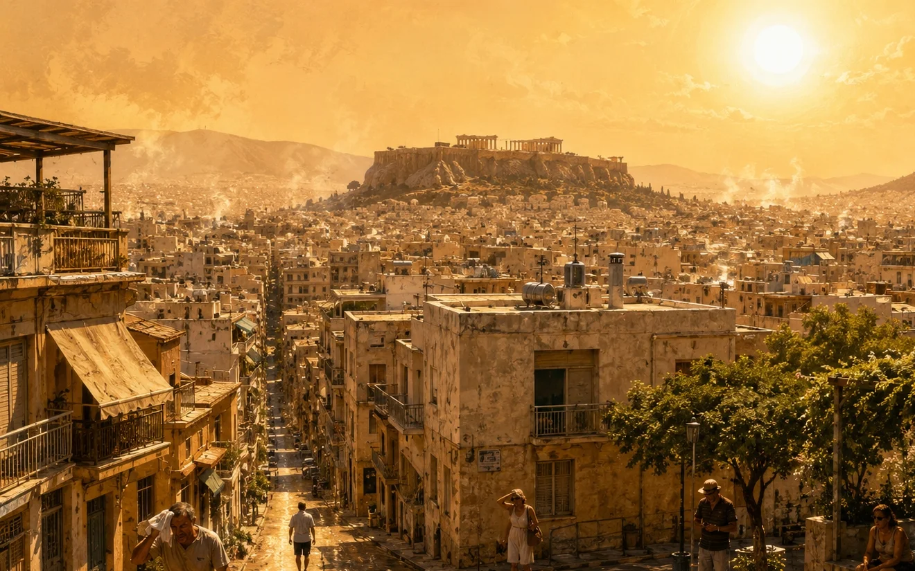 Θέμα για την αντιμετώπιση της ζέστης στις σύγχρονες πόλεις