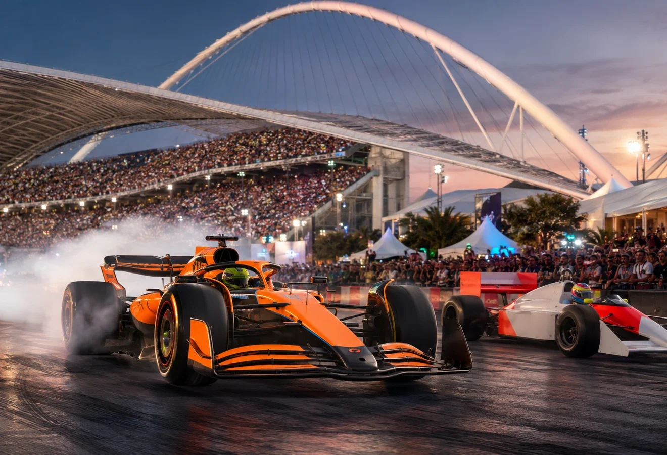 Allwyn x McLaren Racing: Live in Athens στο ΟΑΚΑ