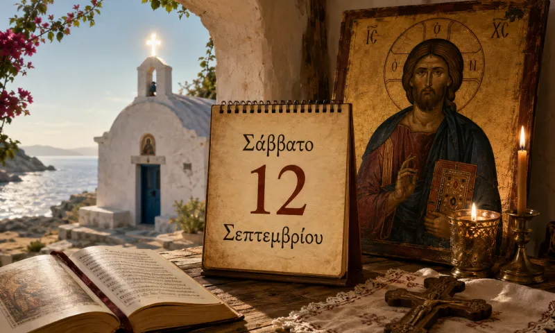 Ποιοι γιορτάζουν σήμερα – Σάββατο 12 Σεπτεμβρίου