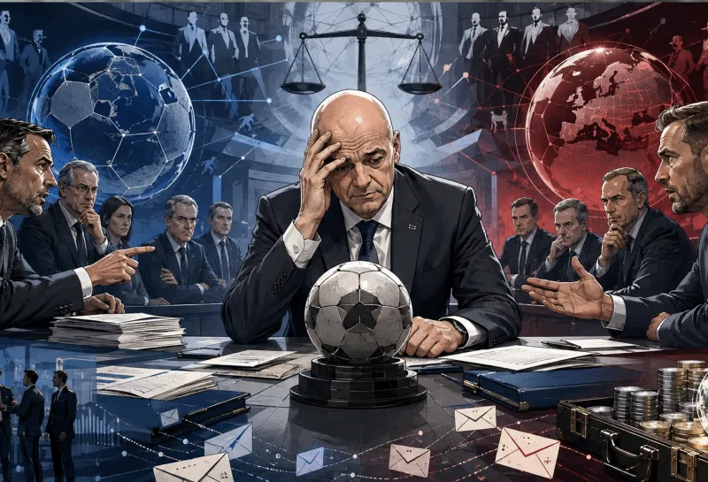 FIFA–UEFA: Ο πόλεμος για τα δισεκατομμύρια πίσω από τη δυσφήμιση