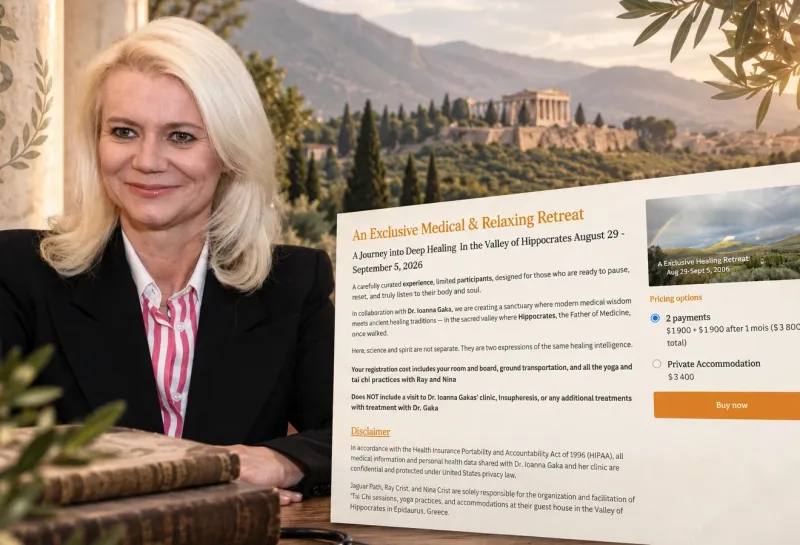 Ιωάννα Γάκα: Το retreat των 3.400 δολαρίων στην Επίδαυρο