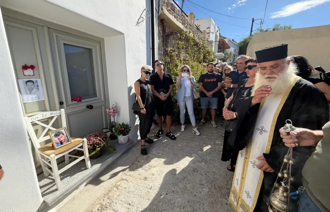 Μετά το μνημόσυνο στους Πεύκους, ο π. Ευγένιος μίλησε για τις σπάνιες αρετές του Γ.Μαζωνάκη.