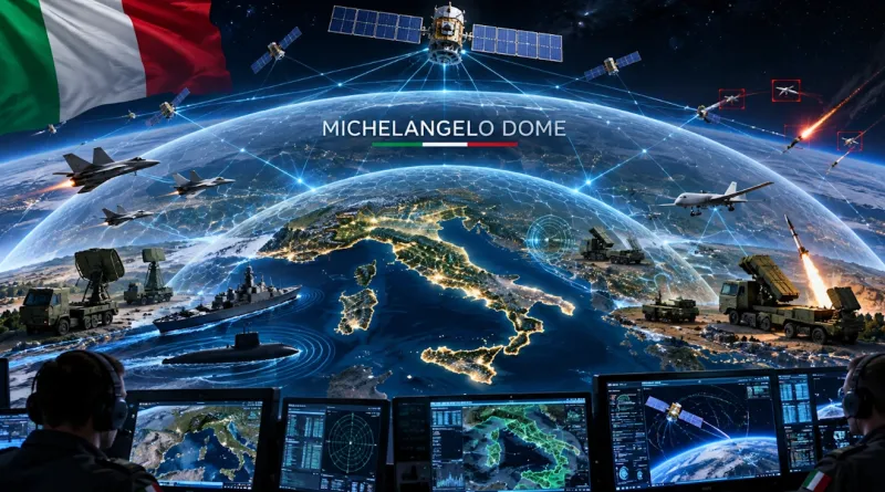 Ιταλία: Το «Michelangelo Dome» φέρνει το δικό του Starlink και ασπίδα άμυνας 360 μοιρών
