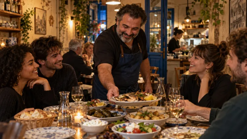 Πώς ένα ελληνικό τραπέζι στο Παρίσι γίνεται τόπος συνάντησης