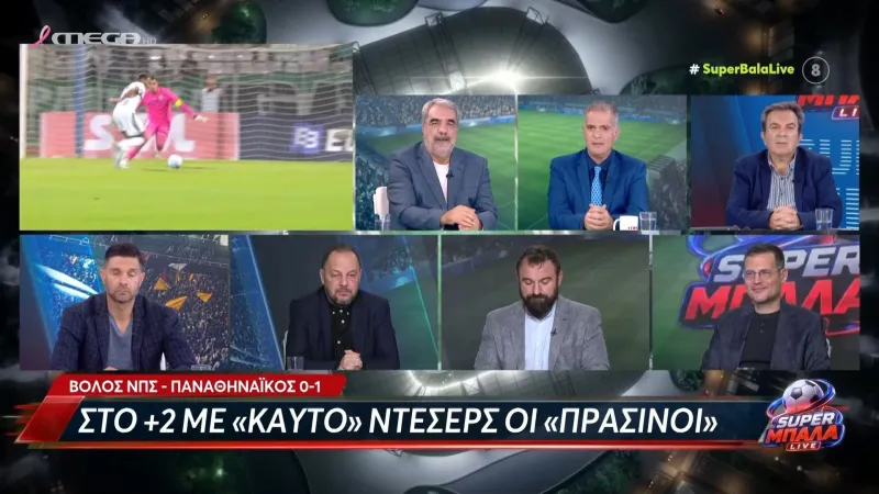 Κατσαρός στο MEGA λέει ότι ο Νίστρουπ κάνει καλή δουλειά αλλά ο Παναθηναϊκός κουράζεται μετά το 70΄
