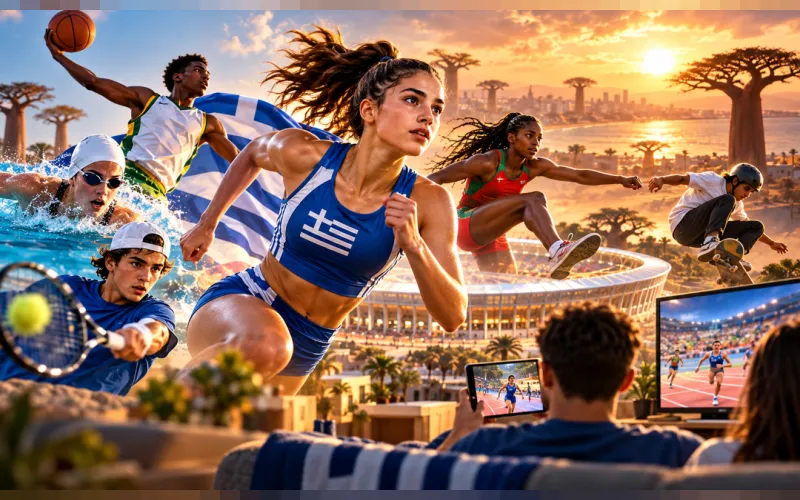 Ολυμπιακοί Αγώνες Νέων 2026: Πού θα τους δείτε ζωντανά