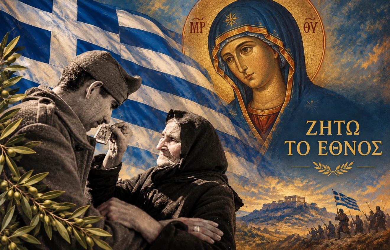 28η Οκτωβρίου: Μόνο όταν η Παναγία σκέπει, η Ελλάδα μεγαλουργεί