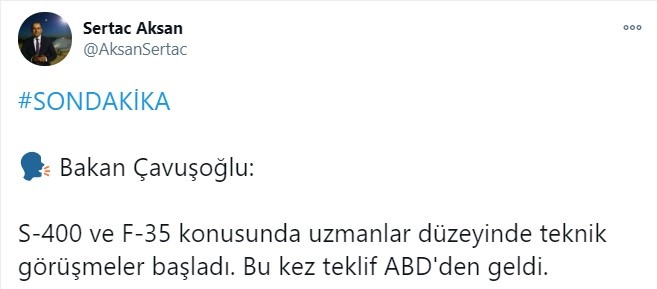 Ελληνοτουρκικά: Ξεκίνησαν συζητήσεις σε τεχνικό επίπεδο οι Τούρκοι με τους Αμερικάνους για τους S-400. 
