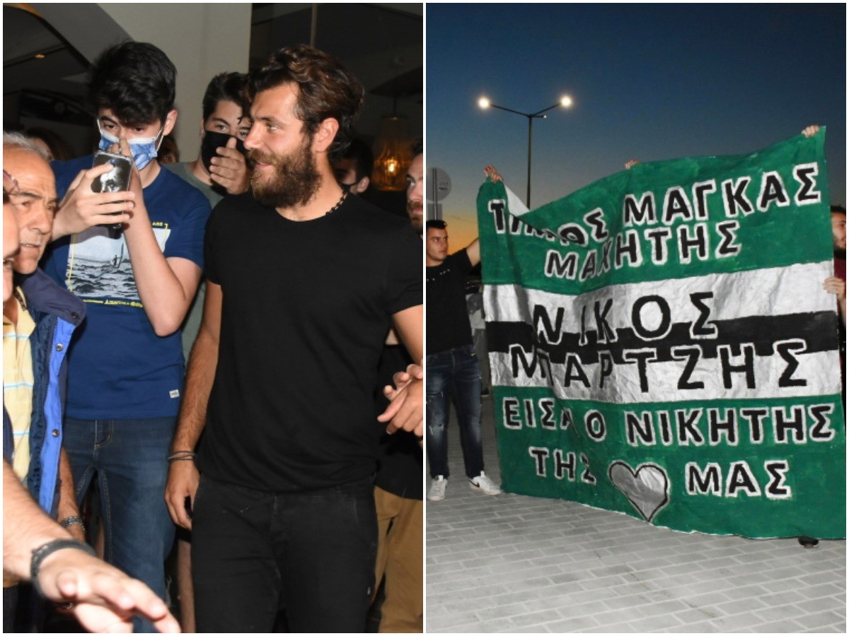 Survivor: Αποθεωτική υποδοχή του Νίκου Μπάρτζη σε αεροδρόμιο και Βραχάτι! (pics &amp; vids)