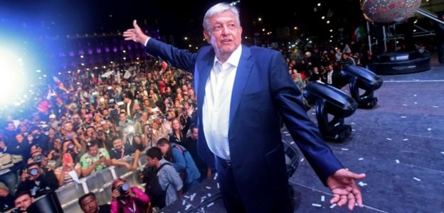 Ο Άντρες Μανουέλ Λόπες Ομπραδόρ  νέος πρόεδρος του Μεξικού