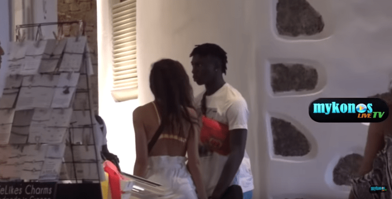 Ο Moise Kean στη Μύκονο (video)