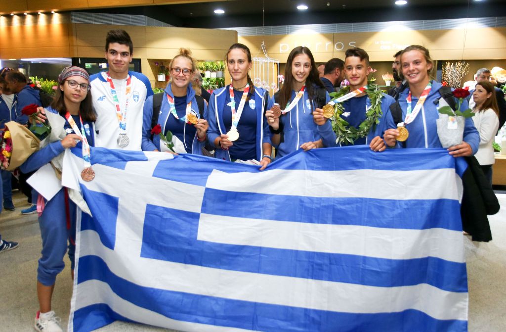 Ολυμπιακοί Αγώνες Νέων: Επέστρεψε η ελληνική αποστολή