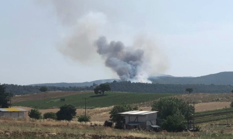 Φωτιά τώρα: Πυρκαγιά στην Εύβοια, εκκενώθηκε χωριό