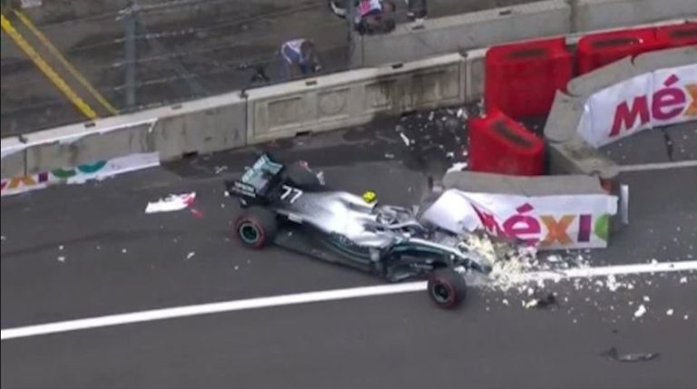 F1: Ατύχημα που σοκάρει με Μπότας (vid)
