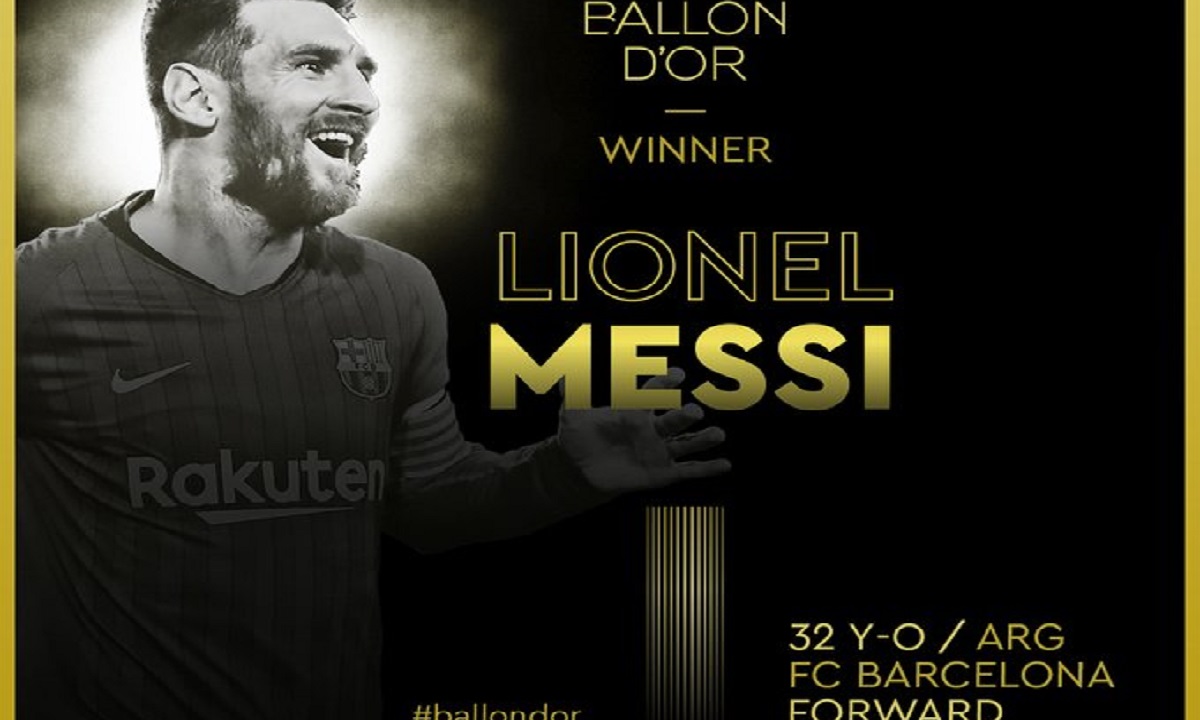 Χρυσή Μπάλα 2019: Κορυφαίος ο Λιονέλ Μέσι για 6η φορά! (vids)