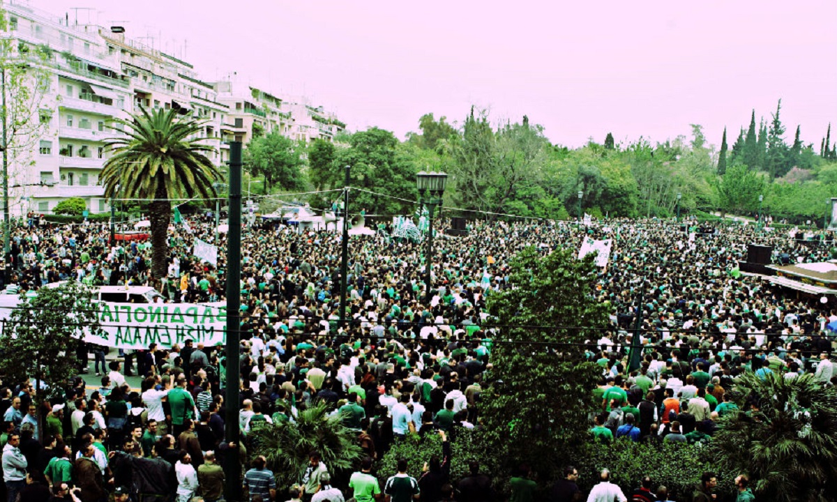 Παναθηναϊκός: Σαν σήμερα το συλλαλητήριο κατά Βαρδινογιάννη (vids)