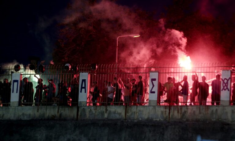 Παναθηναϊκός-ΠΑΟΚ: Μολότοφ, τραυματίες αστυνομικοί και μία σύλληψη (pic)