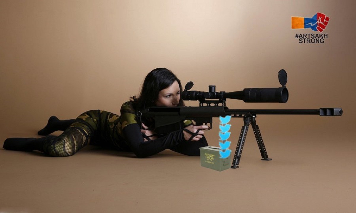 Ναγκόρνο Καραμπάχ: Οι νεαρές Αρμένισες Sniper Girls γέμισαν το διαδίκτυο υπέρ του Αρτσάχ