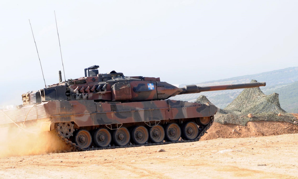 Leopard 2A6 HEL ελληνοτουρκικά