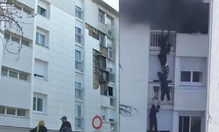 Γαλλία: Νεαροί σώζουν μωρό από φωτιά σε διαμέρισμα με συγκλονιστικό τρόπο (vid)