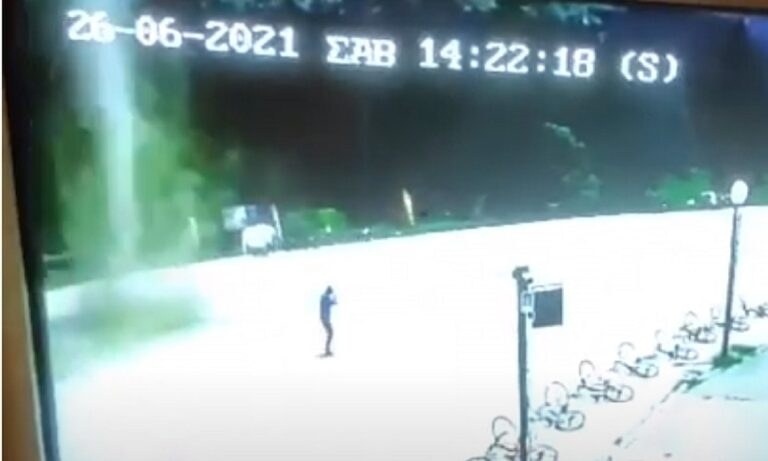 Βίντεο από τον ανεμοστρόβιλο που χτύπησε το Περτούλι