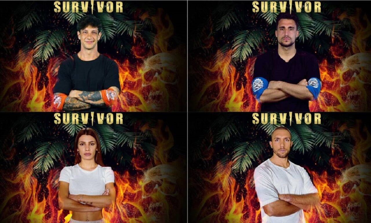 Survivor: Στην Ελλάδα οι παίκτες του παιχνιδιού, με φόντο τον τελικό επί ελληνικού εδάφους.