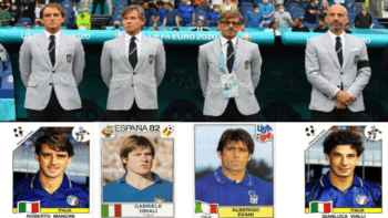 Euro 2020: Το προπονητικό τιμ της Ιταλίας έγινε viral μέσω Panini (pic)
