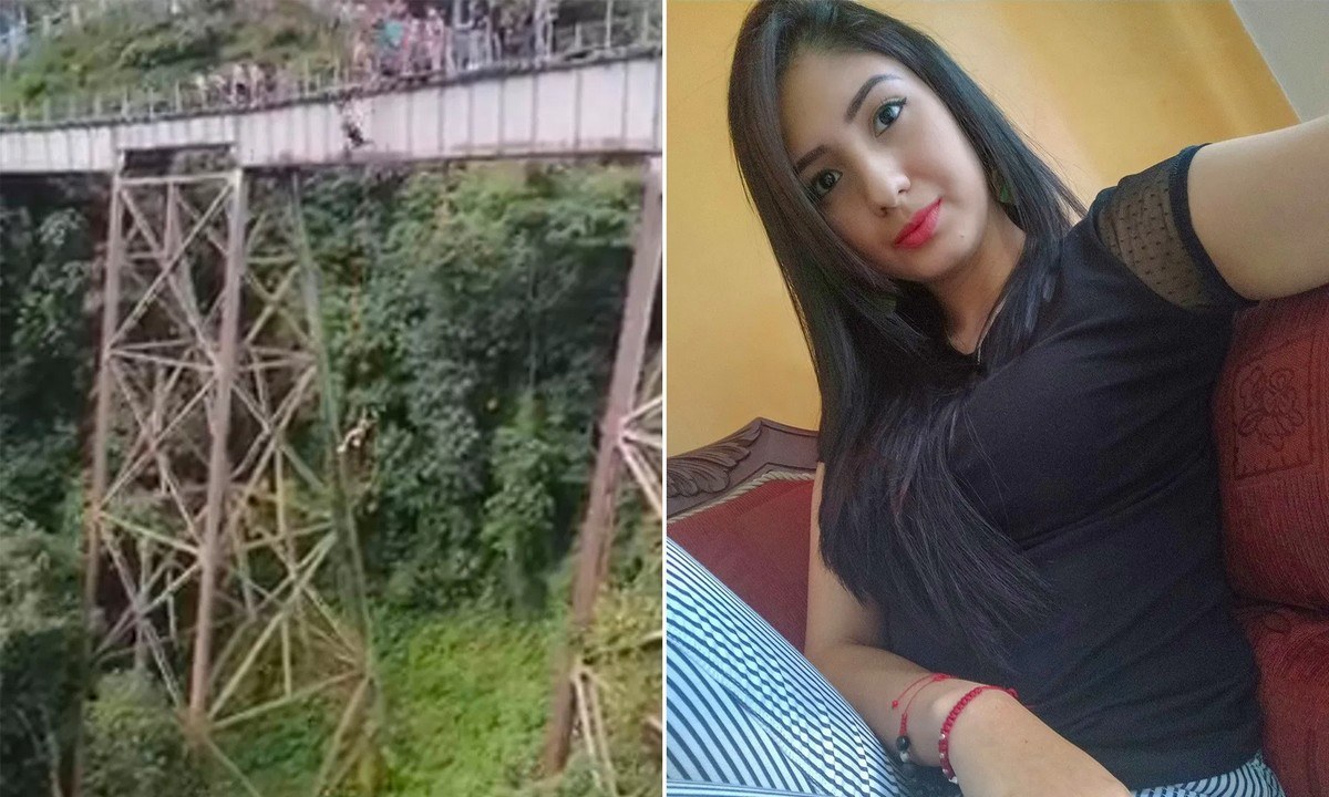 Κολομβία: Τραγικό θάνατο στην κοιλάδα Αμαγά βρήκε μία κοπέλα μόλις 25 ετών, η οποία σχεδίαζε να κάνει μπάντζι τζάμπινγκ.