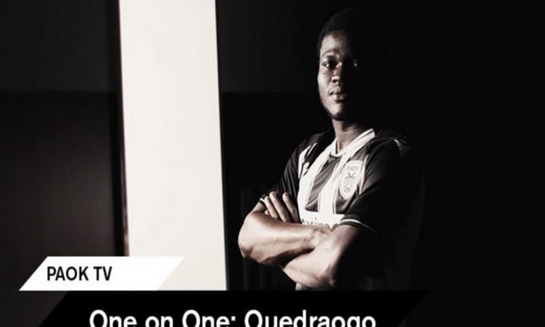 Ουεντραόγκο: «Ευτυχισμένος που είμαι στον ΠΑΟΚ - Αποφασισμένος να κυνηγήσω τους στόχους μου»