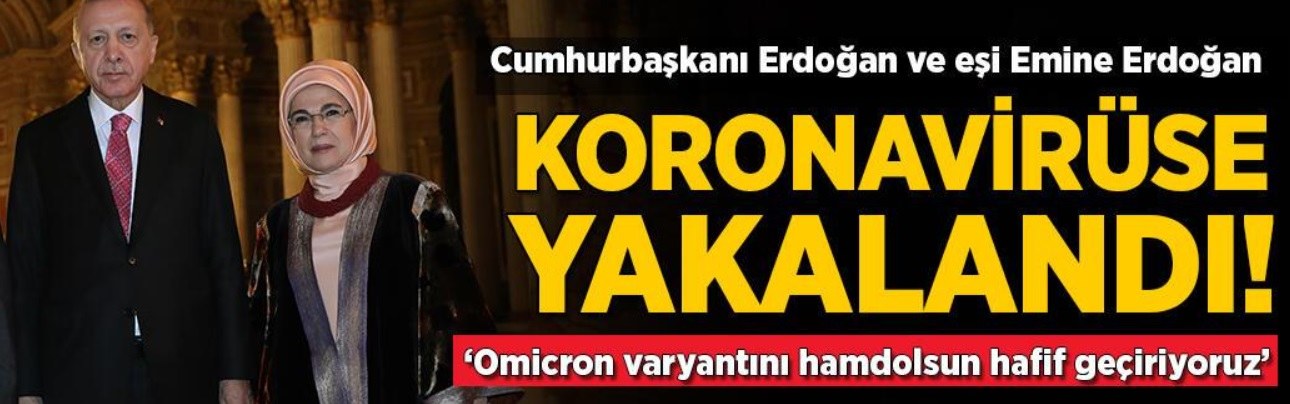 Ερντογαν: Κόλλησε κορονοϊό ο Τούρκος πρόεδρος - Θετική και η γυναίκα του