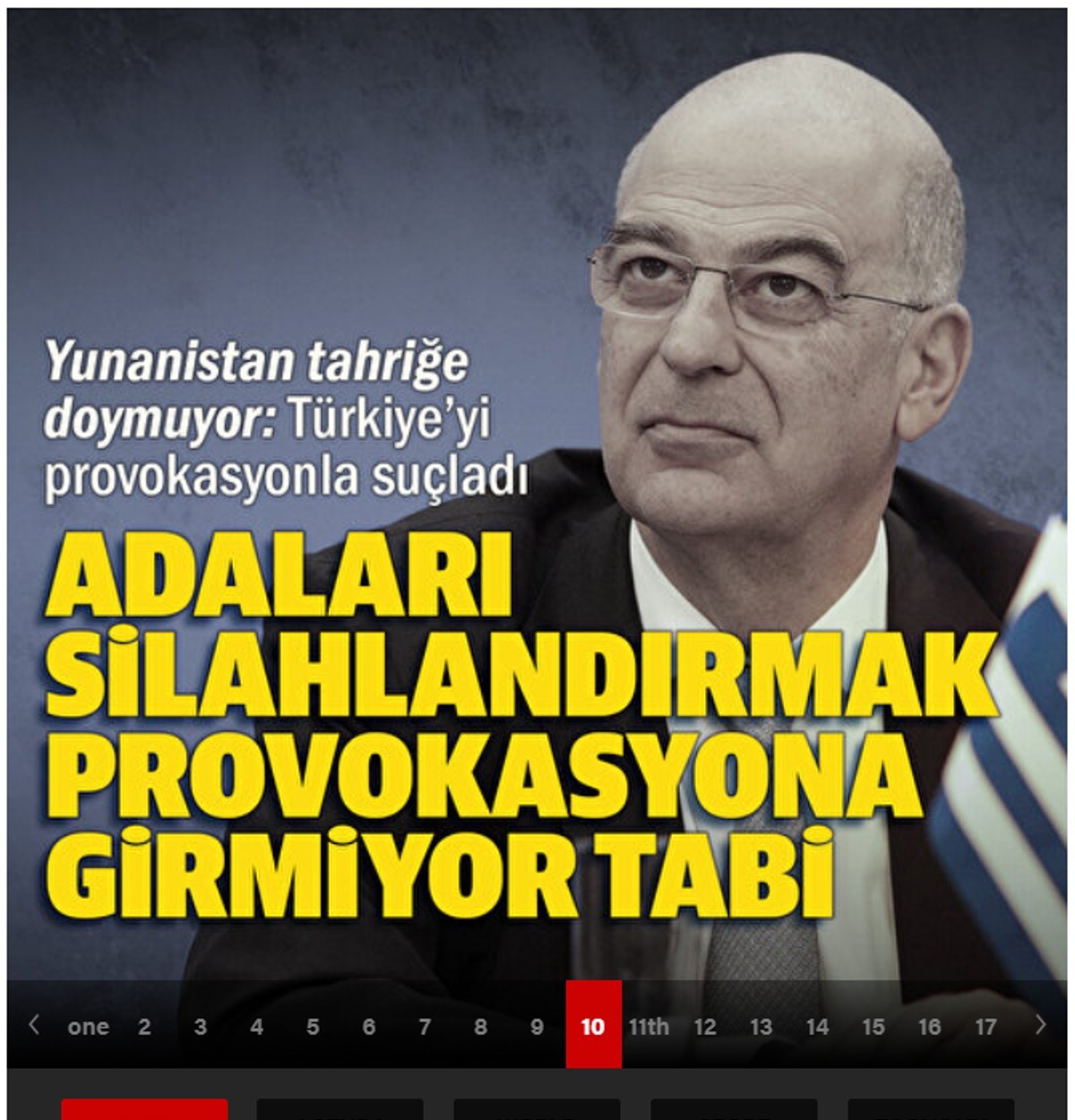 Αυτή τη φορά η Τουρκία τα έβαλε με τον Υπουργό Εξωτερικών Νίκο Δένδια χαρακτηρίζοντας σκανδαλώδη μια δήλωση που έκανε.