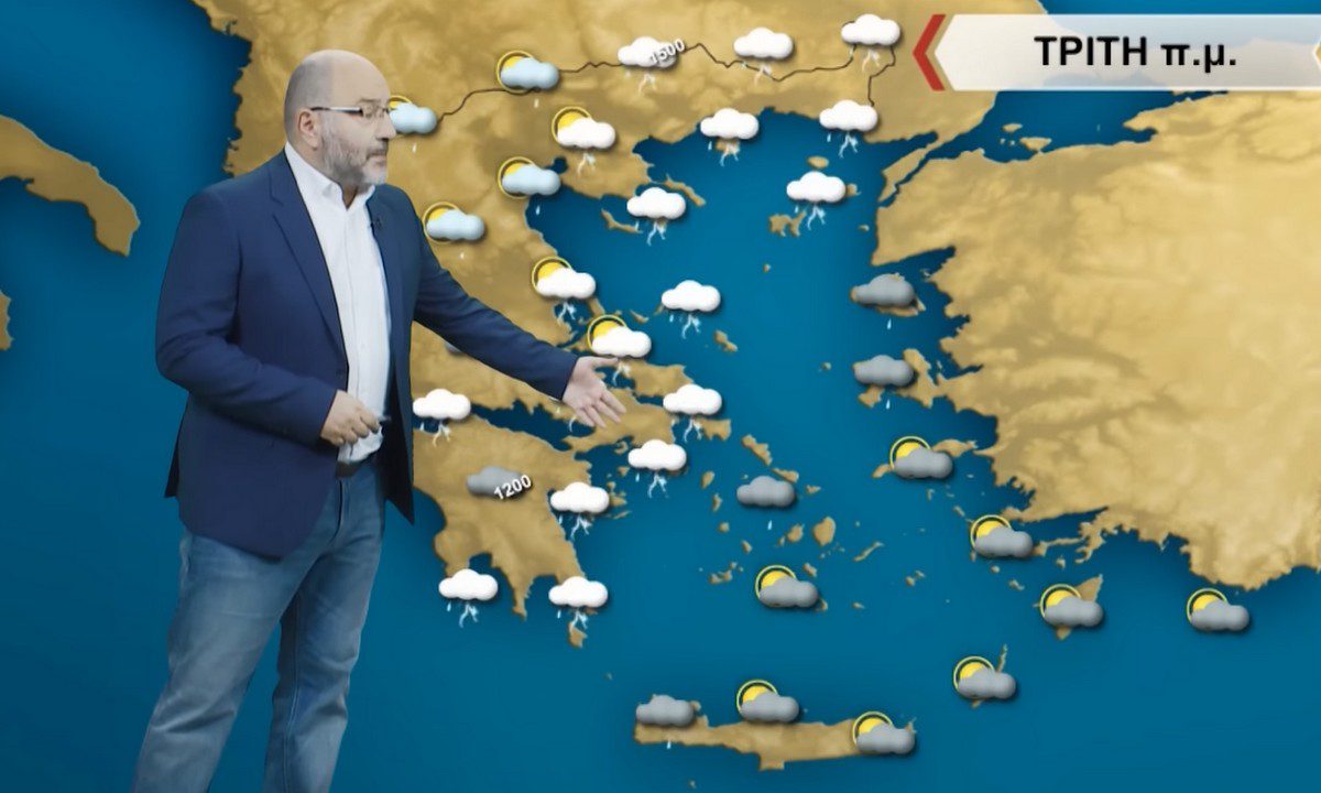 Καιρός: Ο Αρναούτογλου προειδοποιεί για ισχυρές βροχές και καταιγίδες - Που θα χτυπήσει η κακοκαιρία