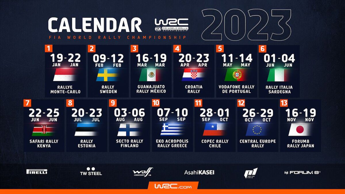 2023-WRC-Calendar-programa-agones-2023-world-rally-championship