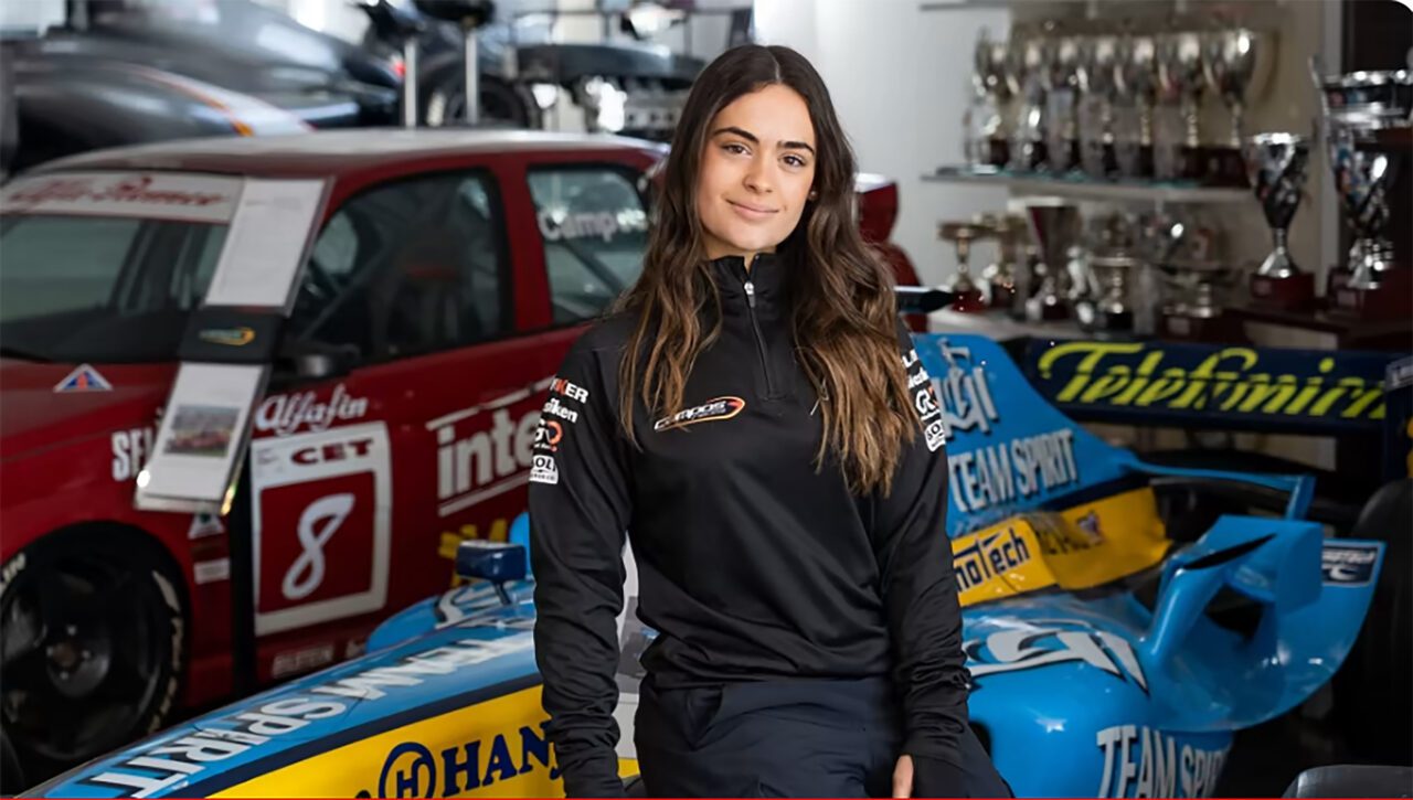 Maite Caceres recently completed the Campos line-up for F1 Academy’s 2023 season