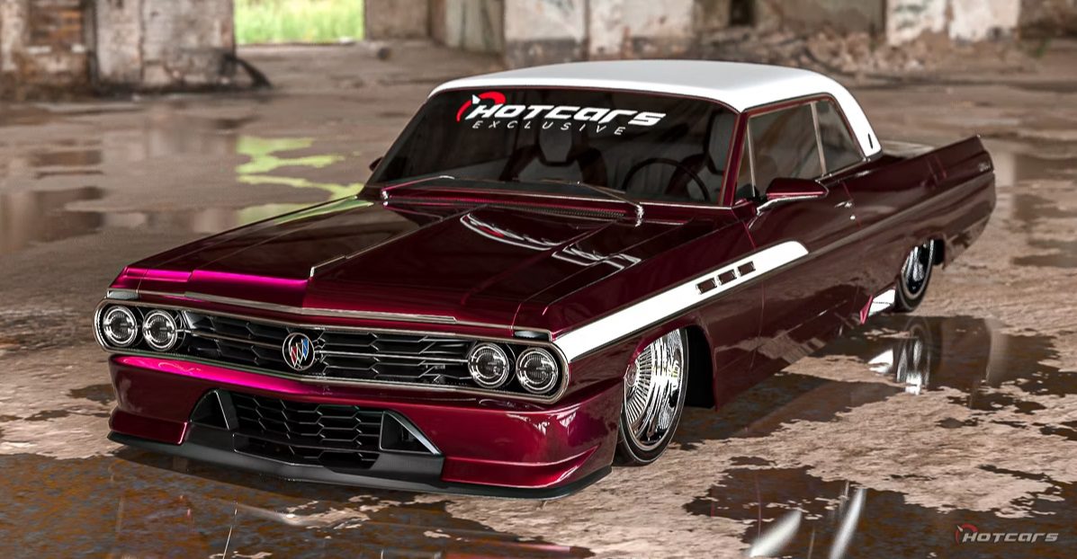 Slammed-1963-Buick-Wildcat-Digital-Concept-Restomod-carbon-prototypo-hypercar-supercar