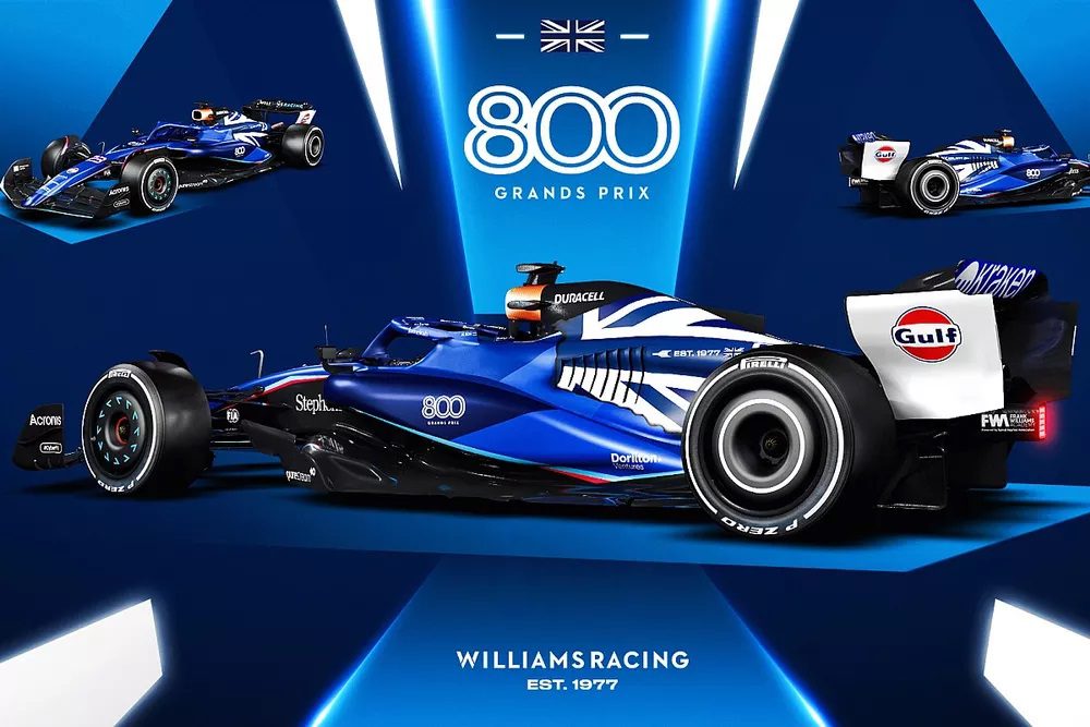 F1: 800ο Grand Prix της Williams και το γιορτάζει