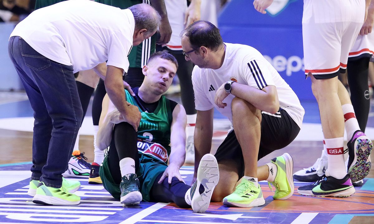 Ολυμπιακός - Παναθηναϊκός: Τους πάγωσε όλους - Σοβαρός τραυματισμός του Γκάι στο γόνατο (vid)
