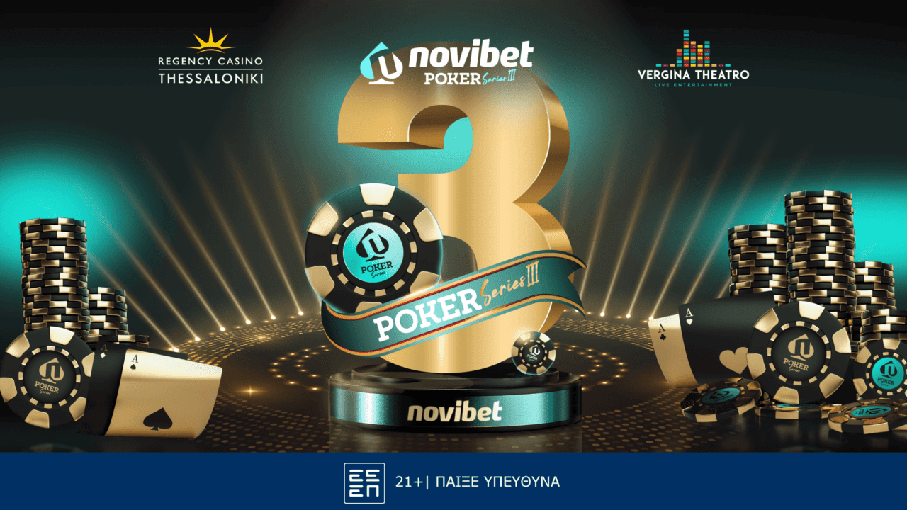 Novibet Poker Series #3: Άνοιξαν οι online εγγραφές – Online προκριματικά στην Novibet & Live Satellite στο Mont Parnes.