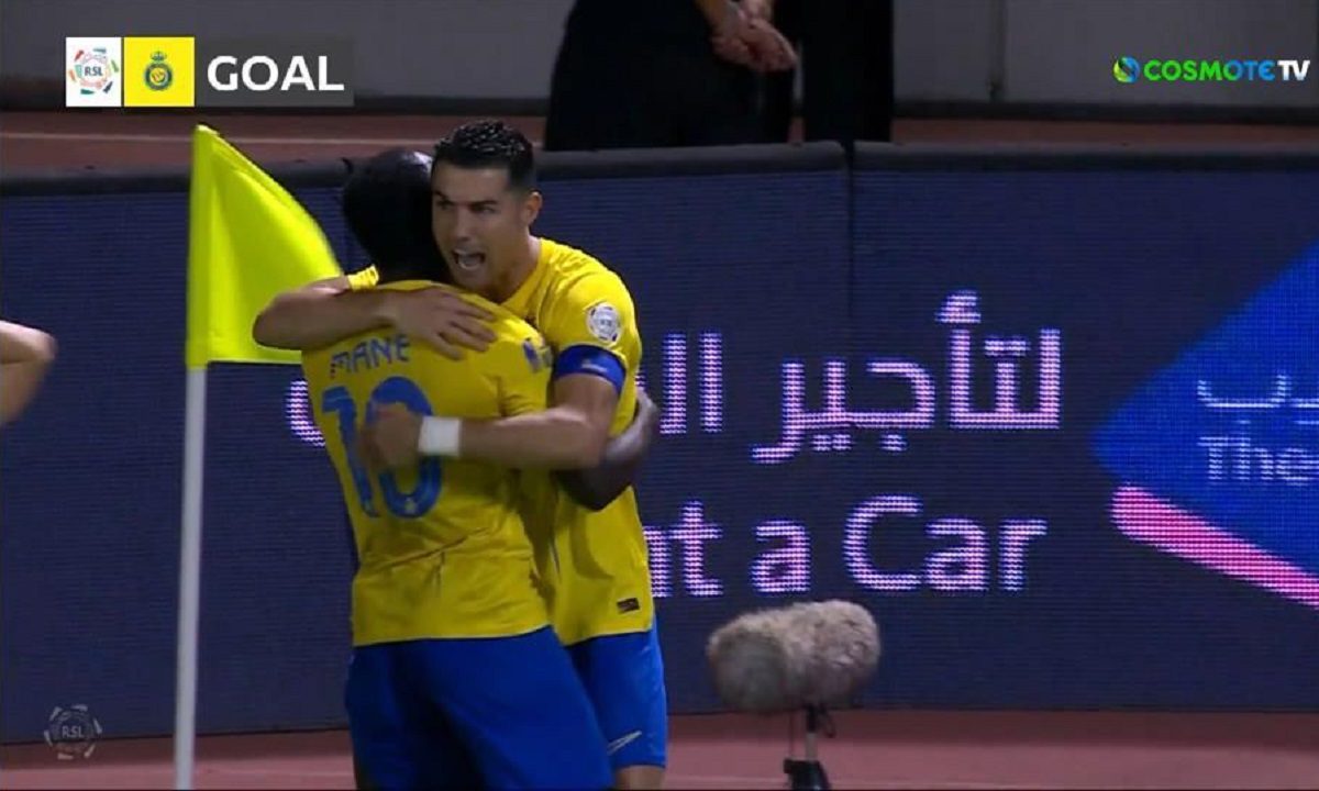 Γκολ και ασίστ από τον Κριστιάνο Ρονάλντο στην εκτός έδρας νίκη της Αλ Νασρ επί της Αλ Τάι (σκορ 2-1) για το πρωτάθλημα Σαουδικής Αραβίδας.