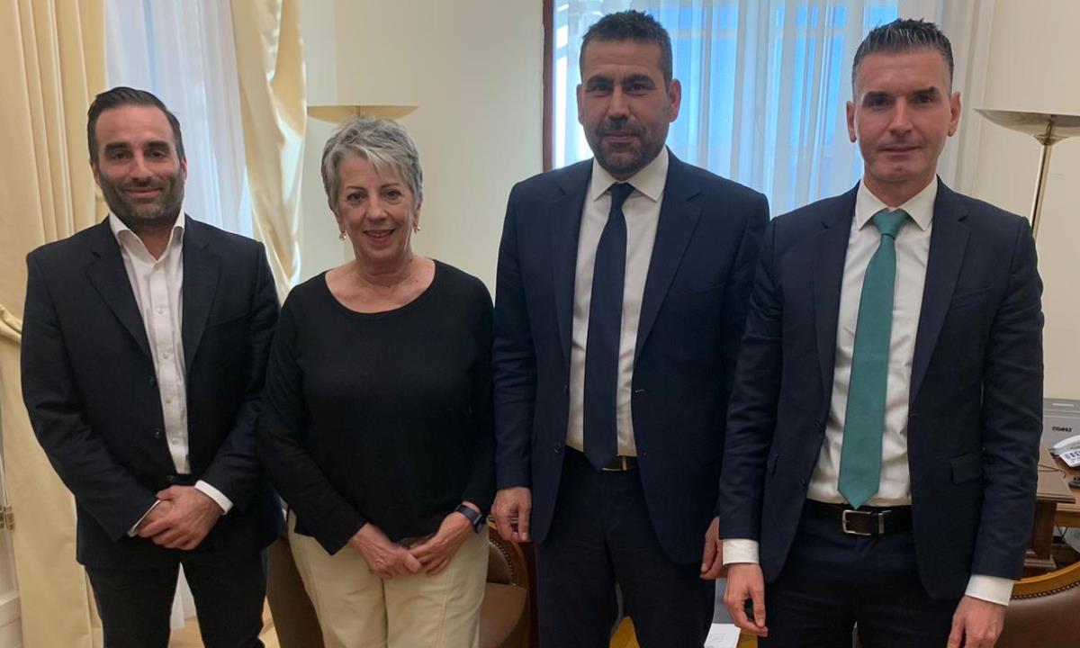 Ο βουλευτής Τάσος Νικολαΐδης και ο Γραμματέας Τομέα Αθλητισμού Θανάσης Ζαννιάς είχαν συνάντηση με την Ελληνική Ιστιοπλοϊκή Ομοσπονδία.