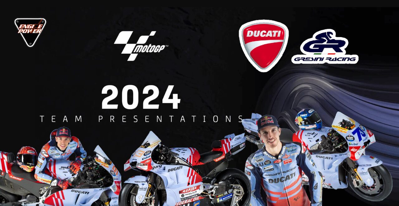 MotoGP-Gresini-Racing-ducati-team-parousiasi-2024-Alex-Marc-Marquez-presentation-new-colours-sinedefxi-omada-ducatis