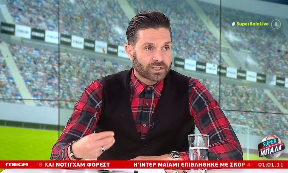 Ηλίας Σπάθας: Με αφορμή την ΑΕΚ και γιλέκο με καρό πουκάμισο αγόρευσε για τους Έλληνες διαιτητές (vid)