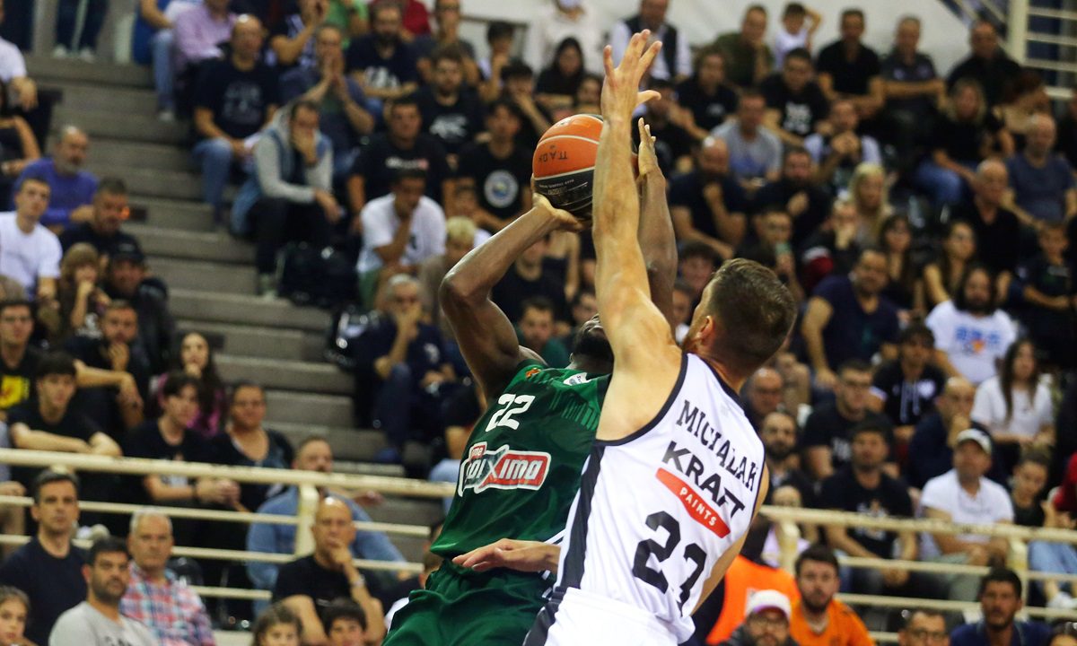 Ο Παναθηναϊκός πέρασε δύσκολα, αλλά πήρε την πρόκριση για τα ημιτελικά της Basket League επικρατώντας του ΠΑΟΚ στην παράταση.