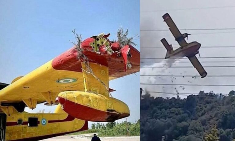 Η (παραλίγο) τραγωδία του να είσαι πιλότος Canadair επί Μητσοτάκη – Οι εμπρηστές καίνε ανενόχλητοι και οι πιλότοι κινδυνεύουν καθημερινά