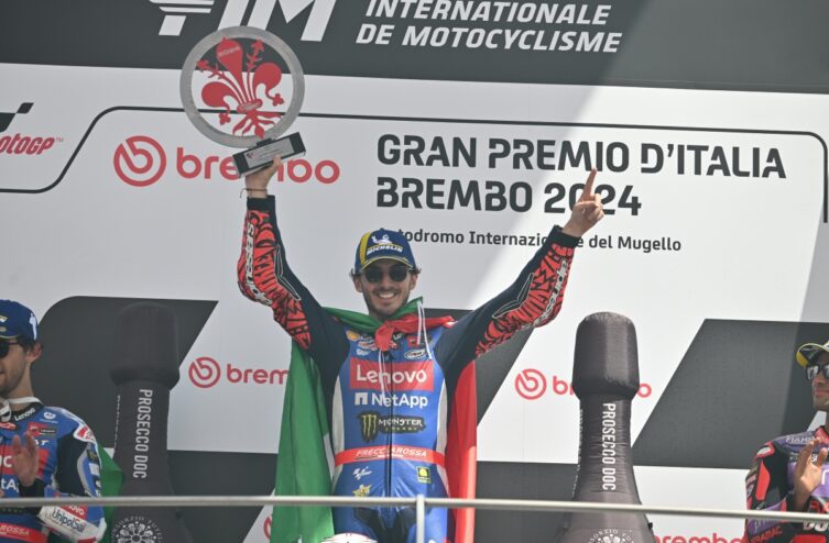 Κατάταξη MotoGP 2024 με τον Bagnaia να προσφέρει στην Ducati την 93η νίκη της στο MotoGP