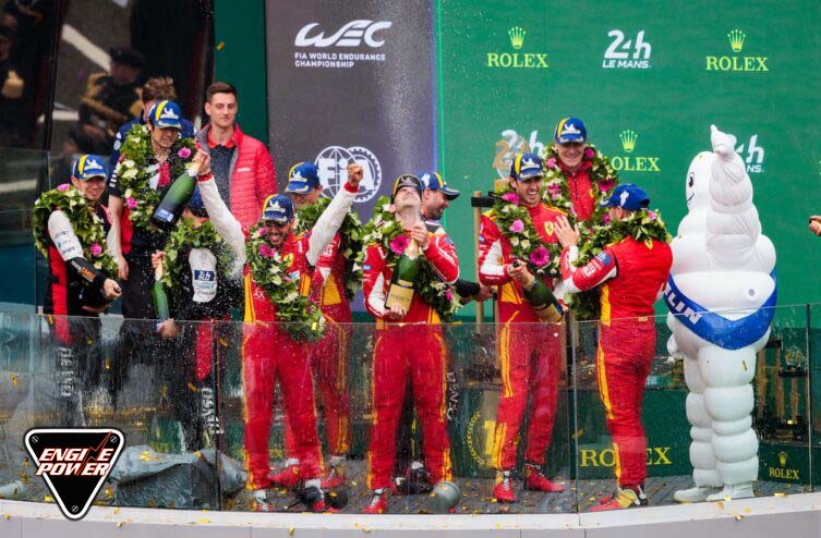 Νικητές του 24 Hours of Le Mans οι οδηγοί της Ferrari