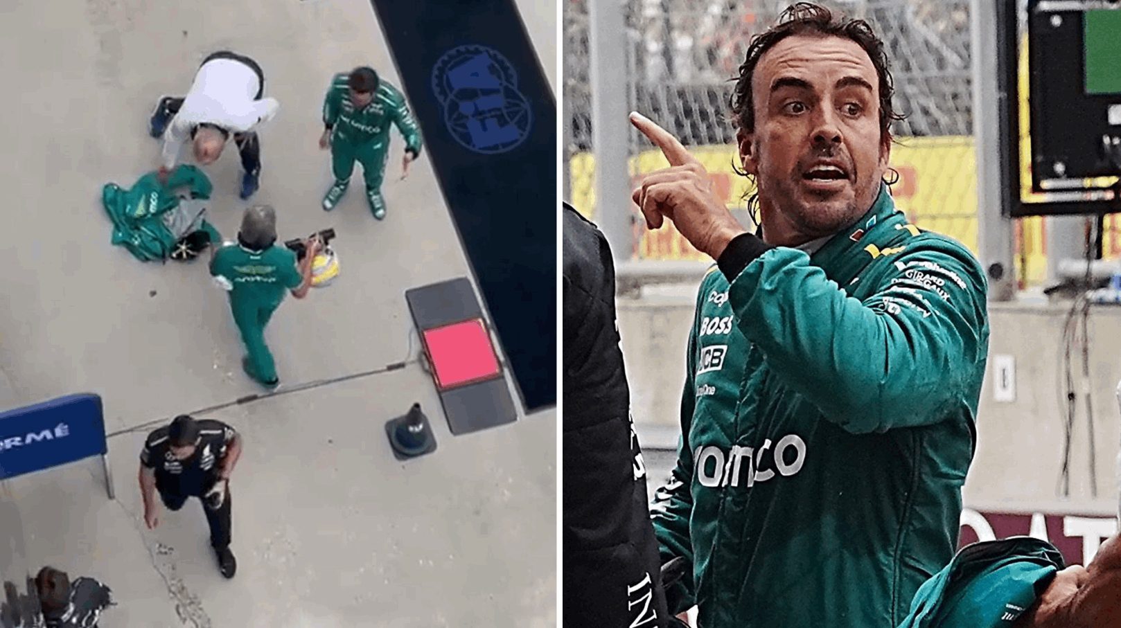 F1 : Viral έχει γίνει το βίντεο με τον Fernando Alonso να χάνει την ψυχραιμία του