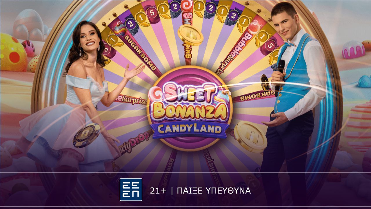 Sweet Bonanza Candy Land: Περιπέτεια στην χώρα των… ζαχαρωτών. Στο live καζίνο της Novibet, το παιχνίδι είναι διασκέδαση!