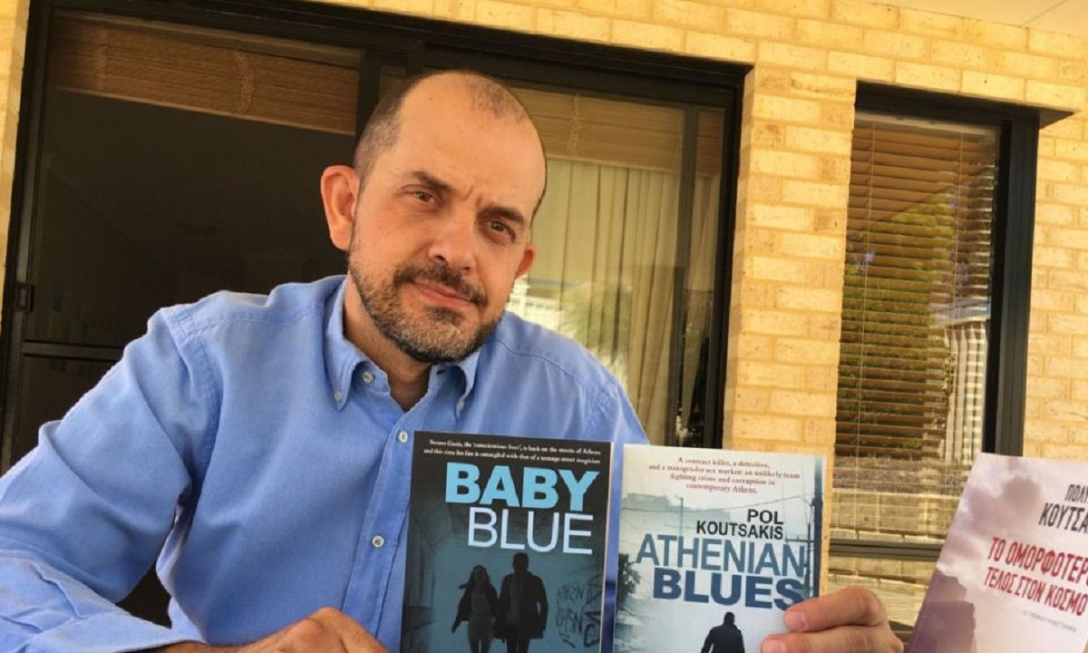Baby Blue, Αθηναϊκό μπλουζ: Δύο βιβλία στη μικρή οθόνη από τον πολυγραφότατο συγγραφέα και ακαδημαϊκό Πολυχρόνη Κουτσάκη.