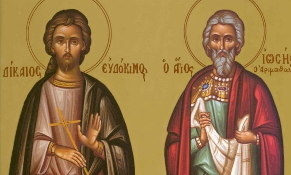 Εορτολόγιο Τετάρτη 31 Ιουλίου: Ο Όσιος Ευδόκιμος γεννήθηκε στη Καππαδοκία και έδρασε κατά τους χρόνους του αυτοκράτορα Θεόφιλου